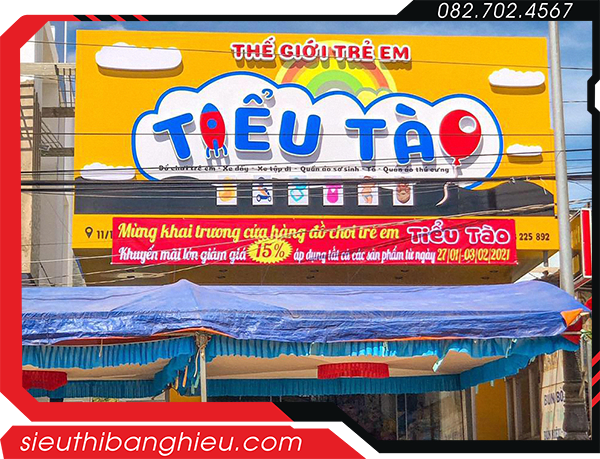 Bảng hiệu đồ chơi trẻ em