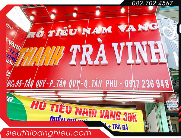 Bảng Hiệu Hủ Tiếu