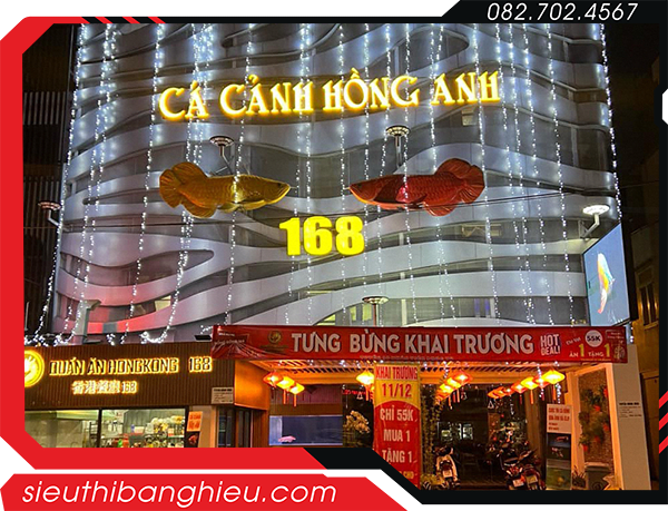 Bảng hiệu cá cảnh