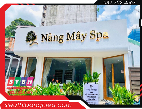 Bảng hiệu spa