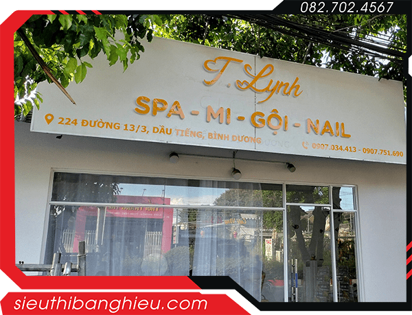 Làm Bảng Hiệu Spa Giá Rẻ – Vẫn Đẹp, Chuyên Nghiệp Và Bền
