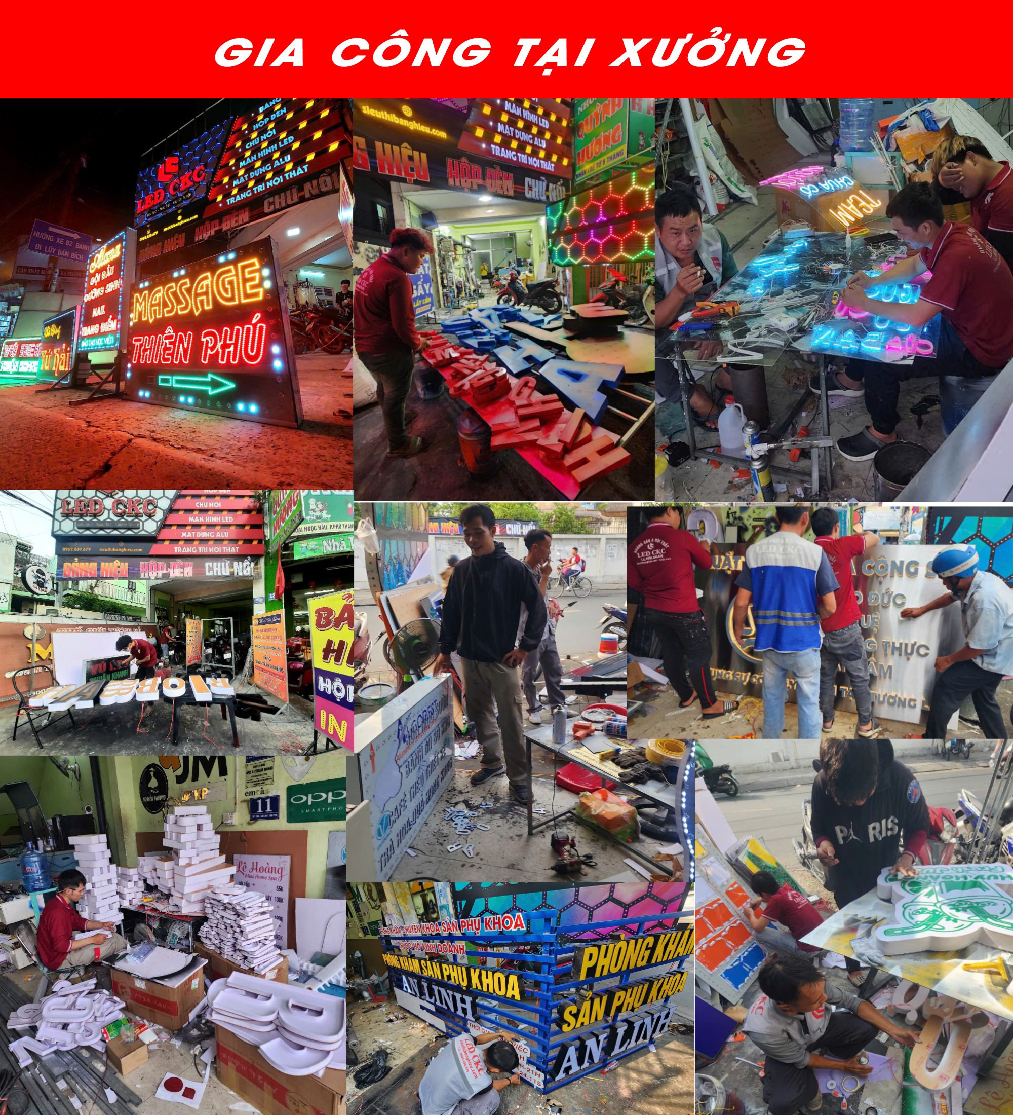 Làm Bảng Hiệu Quảng Cáo Trọn Gói, Giá Xưởng Tại Thủ Đức