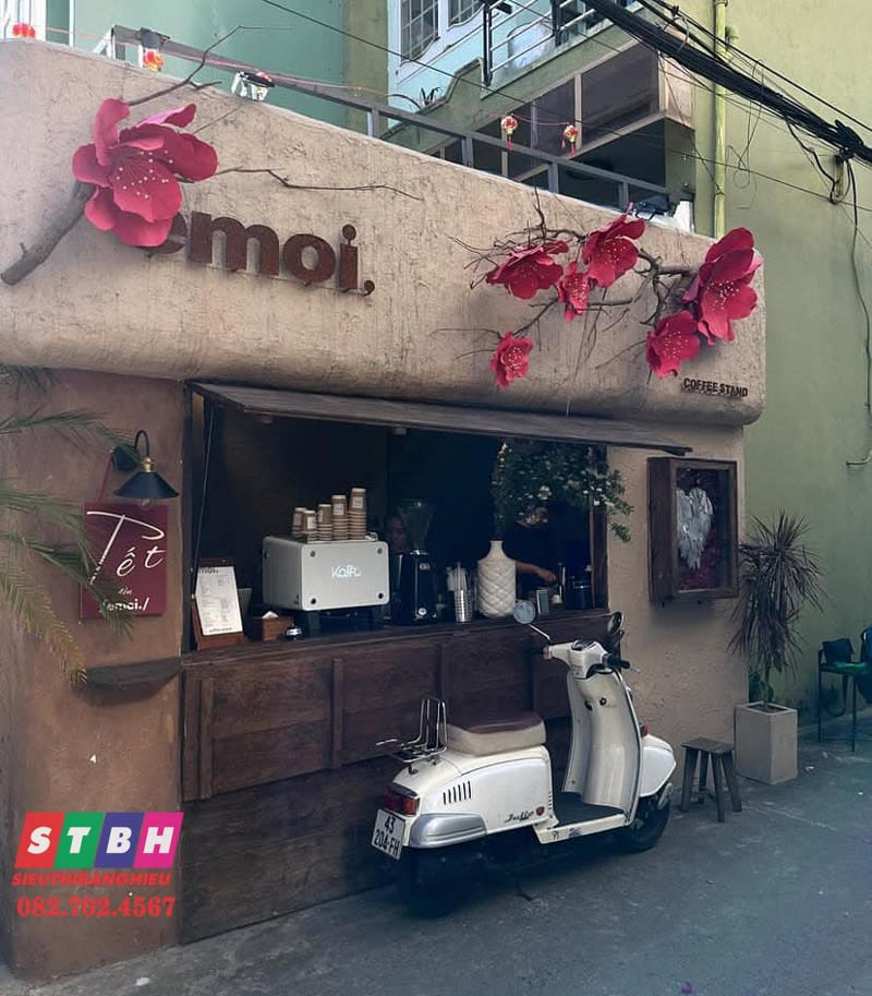 Bảng Hiệu Cafe Tạo Điểm Nhấn Cho Quán