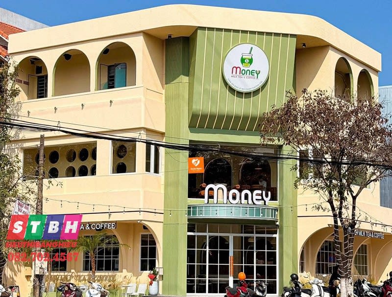 Bảng Hiệu Cafe Dành Cho Mặt Tiền Hẹp