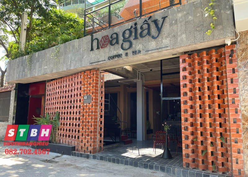 Bảng hiệu chữ nổi (không đèn)