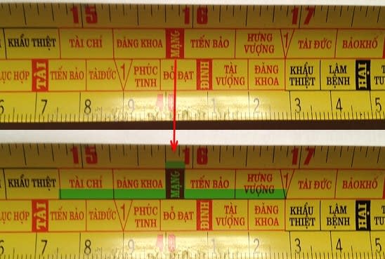 Thước Lỗ Ban Phong Thủy