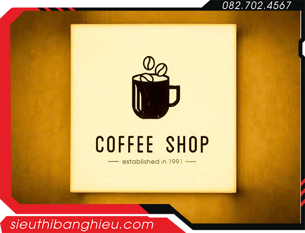 Hộp đèn mica 1 mặt