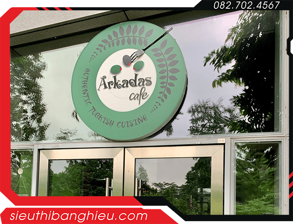 Hộp đèn tròn 1 mặt