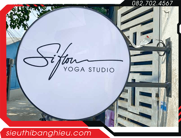 Hộp đèn tròn 80cm