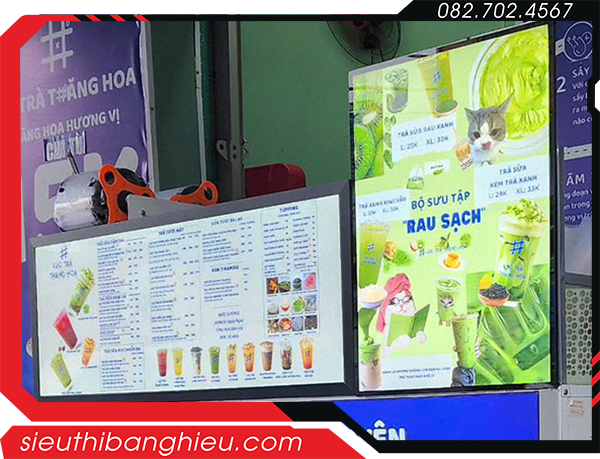 Hộp đèn nhét ron