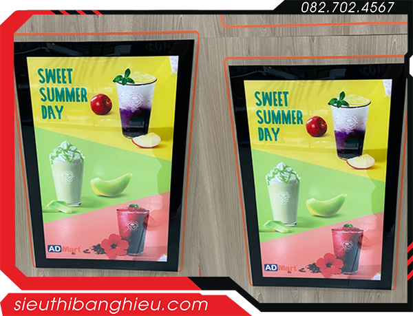 Hộp đèn nắp hít