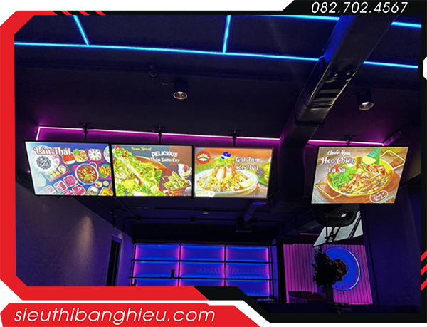 Hộp Đèn Thả Trần