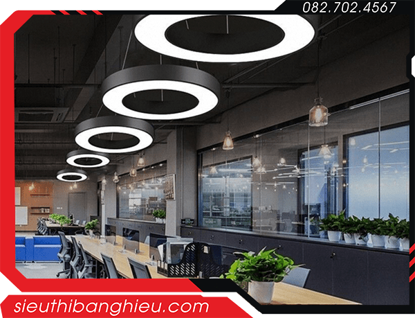 Hộp Đèn Treo Trần Văn Phòng