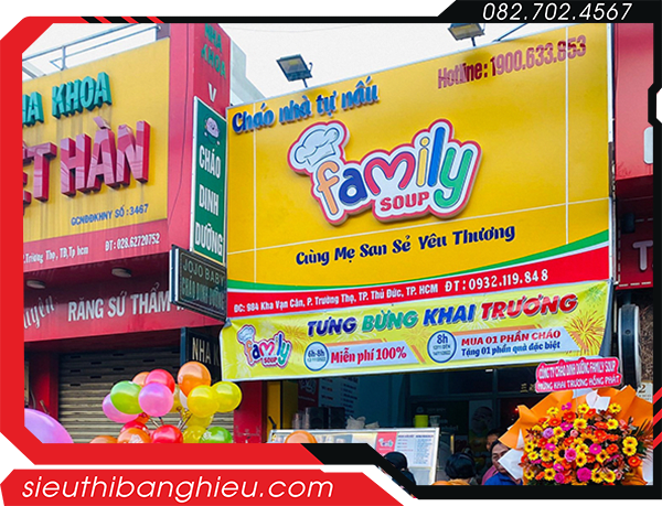 Bảng Hiệu Cháo Dinh Dưỡng