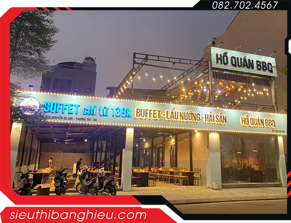 Bảng Hiệu Quán Nướng