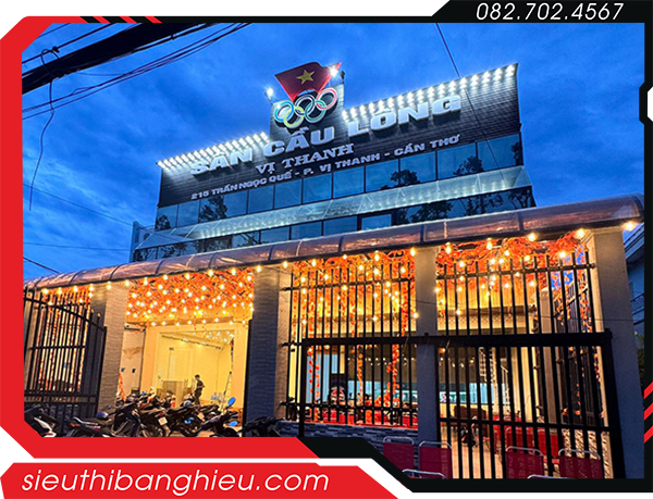 Bảng Hiệu Sân Cầu Lông