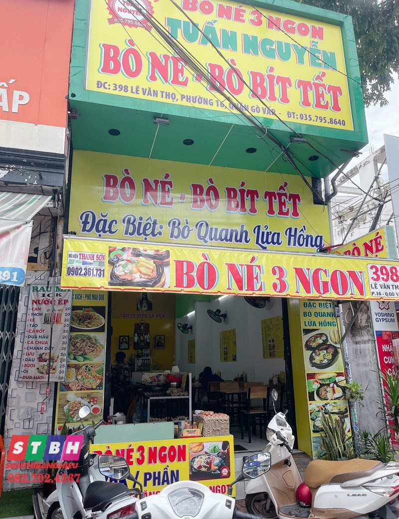 Bảng hiệu bò né thi công chuyên nghiệp tại HCM