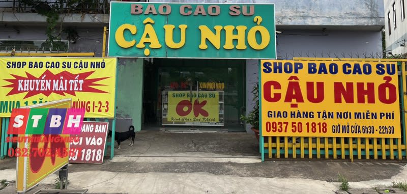 Thi công bảng hiệu bao cao su nhanh chóng, uy tín