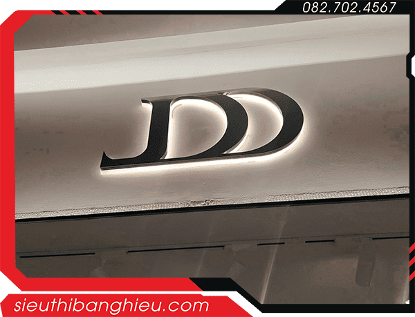 Chử nổi alu led Apollo