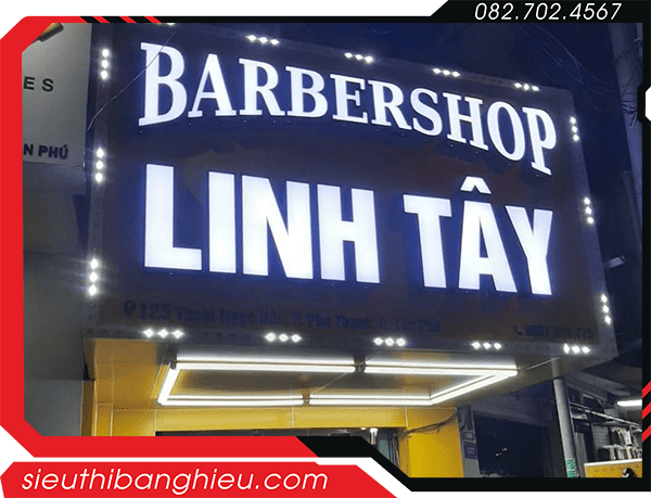 Bảng hiệu cắt tóc