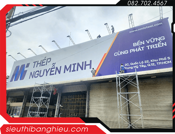 Biển Bạt Khung Sắt