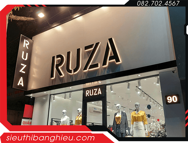 Bảng Hiệu Shop Quần Áo