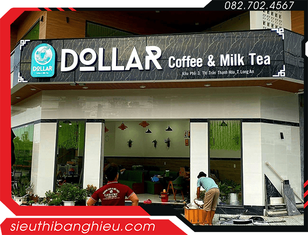 Bảng hiệu cafe