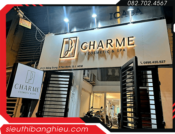 Bảng hiệu tiệm nail, spa – Cách thiết kế để tạo điểm nhấn ấn tượng