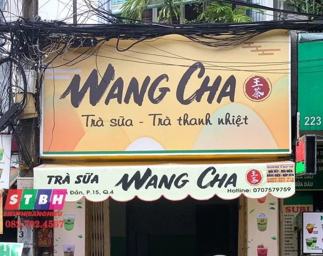 Bảng hiệu bạt Hiflex đẹp, giá rẻ cho cửa hàng nhỏ.