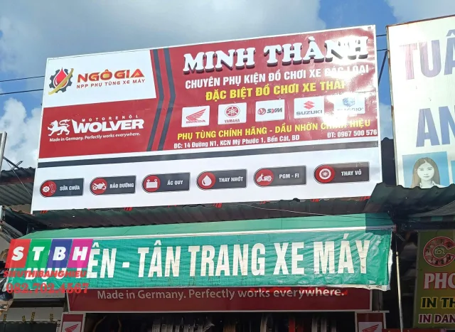 Bảng hiệu decal bền đẹp, chuyên nghiệp — in màu rõ nét, chống phai, thích hợp cho quán ăn, shop và tiệm nhỏ.