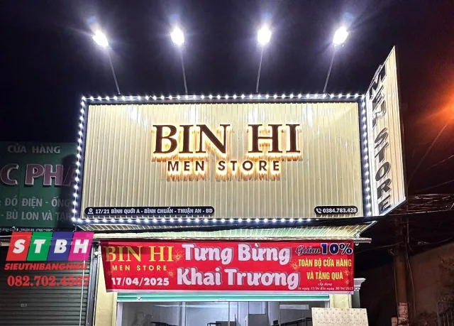 Mẫu bảng hiệu Tôn Sóng quảng cáo giá rẻ — giải pháp gọn nhẹ, hiệu quả nhận diện cao cho quán ăn và cửa hàng.