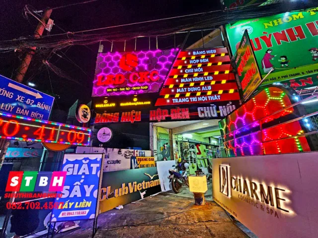 Xưởng sản xuất Siêu Thị Bảng Hiệu