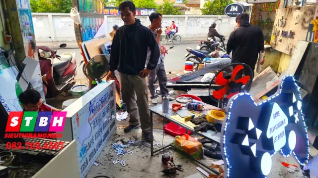 Gia công chữ tại xưởng