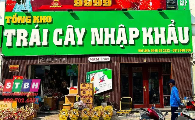 Bảng hiệu trái cây đẹp giá rẻ tại TPHCM