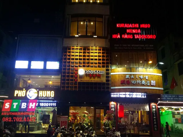 Làm bảng hiệu cửa hàng Nhật Bản giá tốt