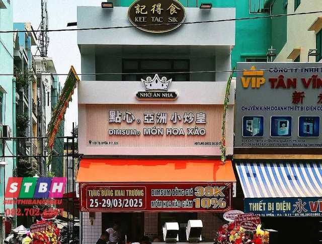 Bảng hiệu quán ăn đẹp