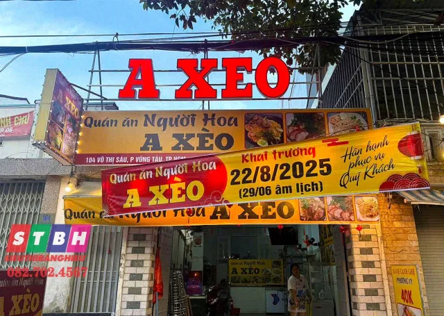 Thiết kế bảng hiệu quán người Hoa độc đáo, thu hút thực khách