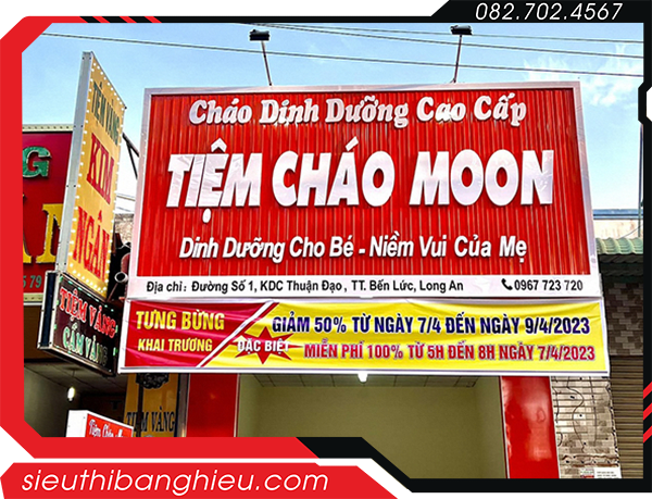 Bảng Hiệu Cháo Dinh Dưỡng