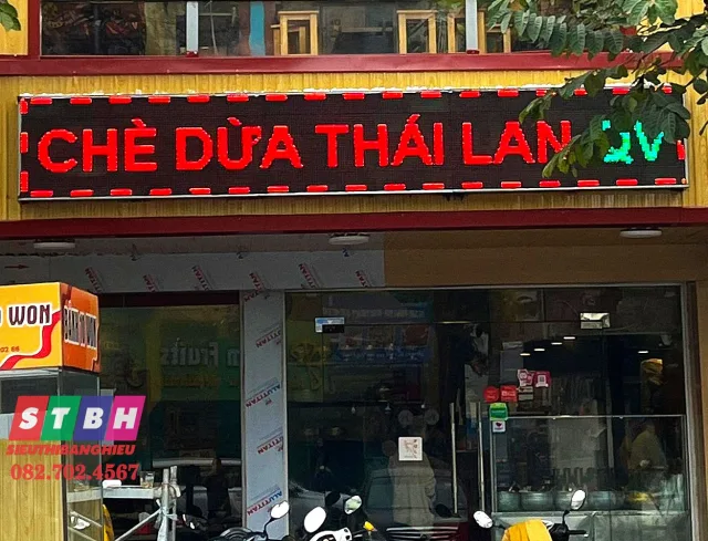 Bảng hiệu quán chè giá rẻ tại TP.HCM