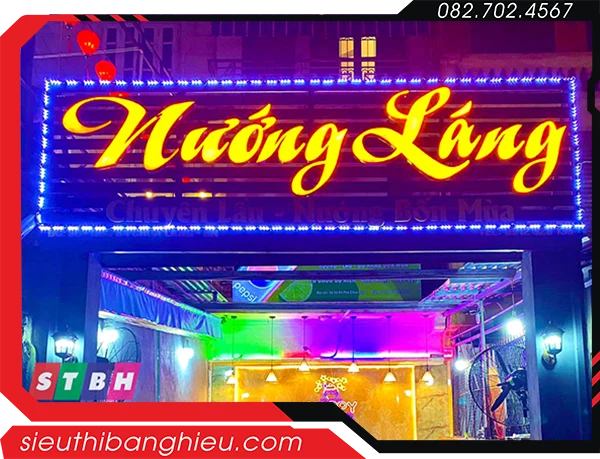 Bảng Hiệu Quán Nướng