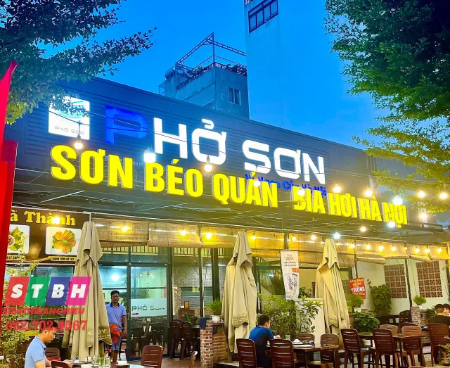 Bảng hiệu alu quán bia chống gỉ, bền bỉ theo thời gian