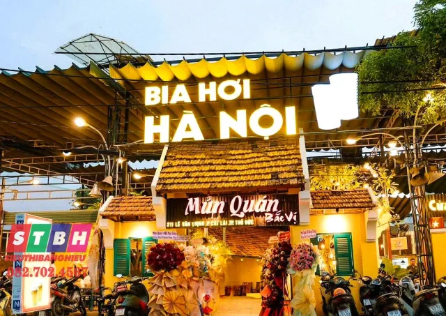 Thiết kế bảng hiệu quán bia chuẩn chỉnh theo mô hình kinh doanh