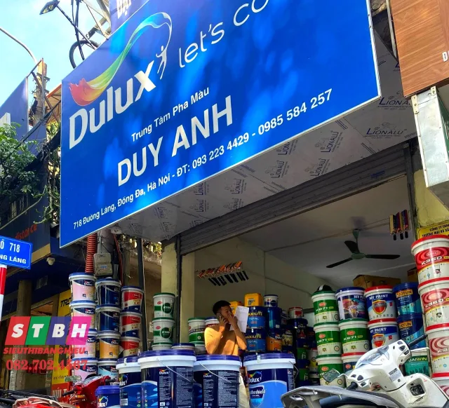 Bảng hiệu nhận diện thương hiệu đại lý sơn