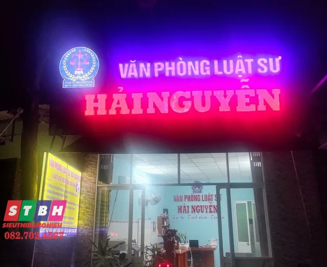 Bảng hiệu văn phòng luật sư giúp tăng độ nhận diện thương hiệu