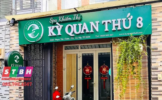 Mẫu bảng hiệu massage chuyên nghiệp cho doanh nghiệp