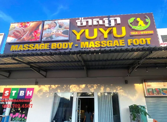 Bảng hiệu massage mini cho không gian nhỏ