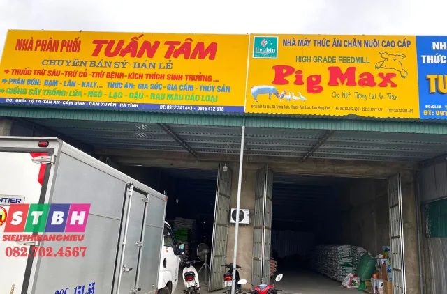 Thi công bảng hiệu vật tư nông nghiệp giá rẻ