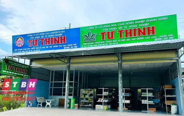 Bảng hiệu vật tư nông nghiệp giúp tăng độ nhận diện