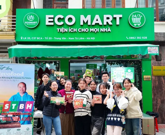 Bảng Hiệu Cửa Hàng Thực Phẩm Hiện Đại