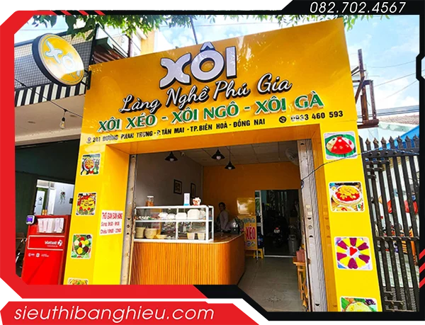 Bảng hiệu xôi mặn